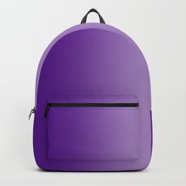 Violet to Pastel Violet Vertical Bilinear Gradient Backpack
