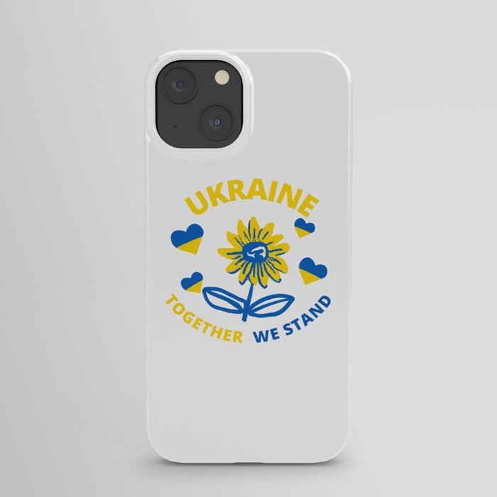 Ukraine Flower of hope iPhone Case