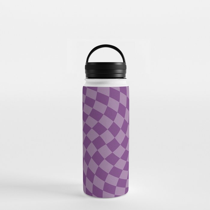 Trippy Swirl // Purple Water Bottle