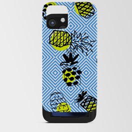 colorful pineapple party pattern iPhone Card Case