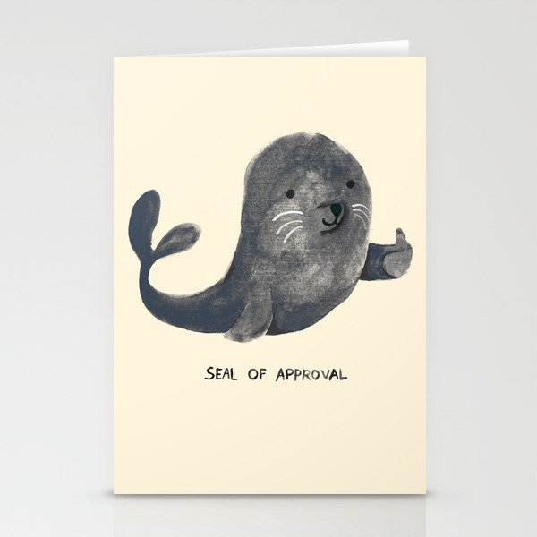 Seal Of Approval Stationery Cards