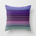 Multi Colored Striped Pattern In Magenta Black And Brown
