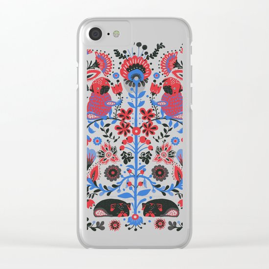 The Pug of Folk Clear iPhone Case