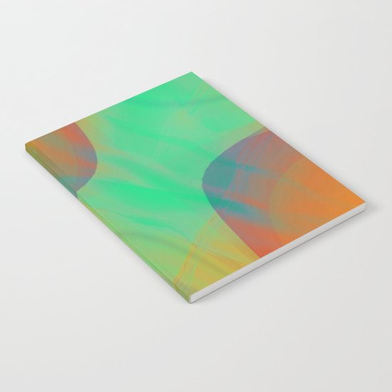 Multicolored abstract 2016 / 001 Notebook