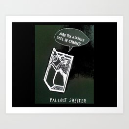 Fallout Shelter Art Print