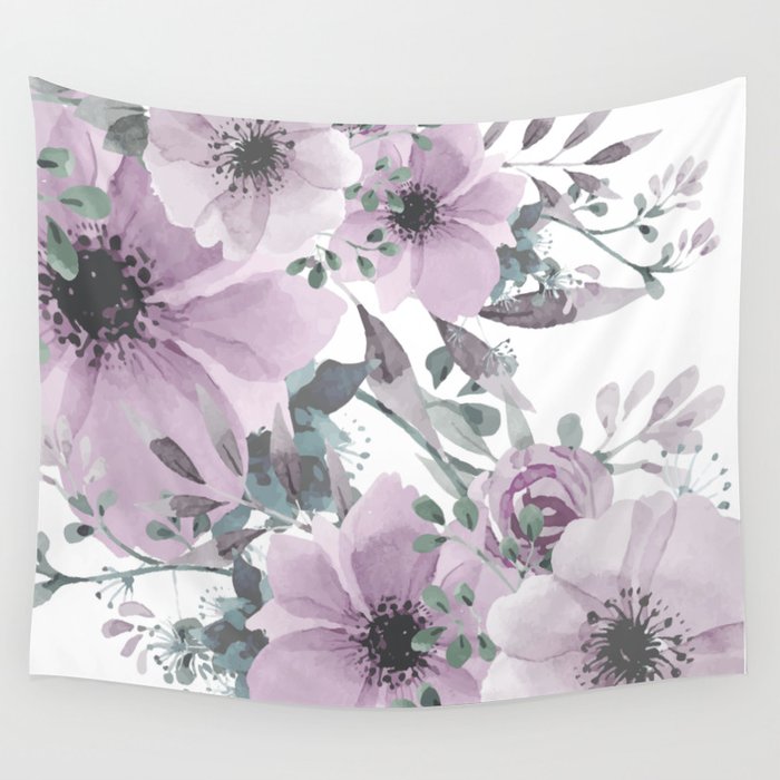 Purple and best sale gray tapestry