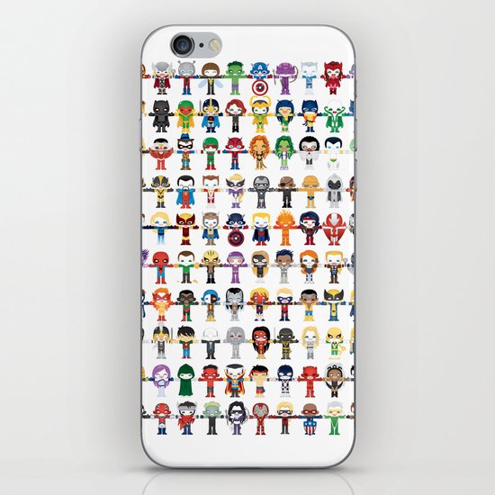 THE ULTIMATE 'AVENGER'S' ROBOTIC COLLECTION iPhone & iPod Skin