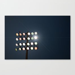 Beneath Friday Night Lights Canvas Print