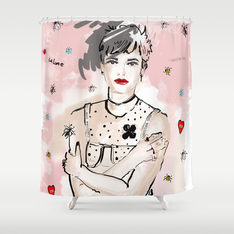 Fashionista Shower Curtain By Mukta Lata Barua Society6