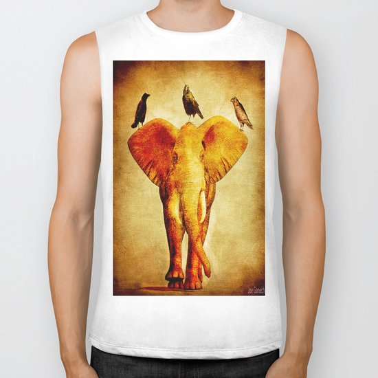 Perch of ravens Biker Tank
