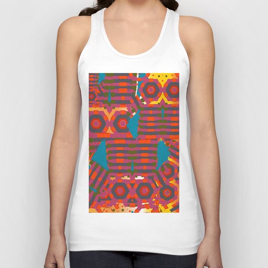 friendly ghosts Unisex Tank Top