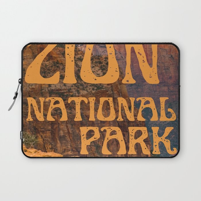 Zion National Park Utah Landscape Photography Travel Print Laptop Sleeve