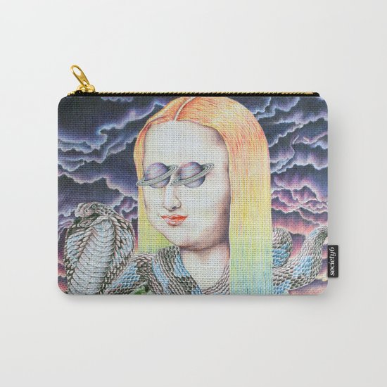 Mona Lisa and the Love Snake Live to Party Carry-All Pouch
