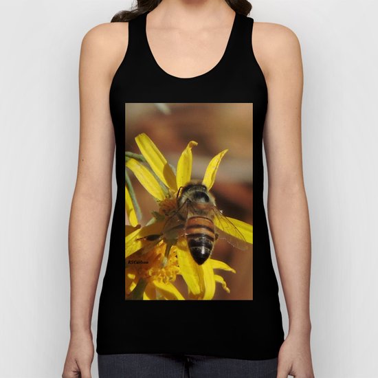 Desert Sunflower Pollen Picker Unisex Tank Top