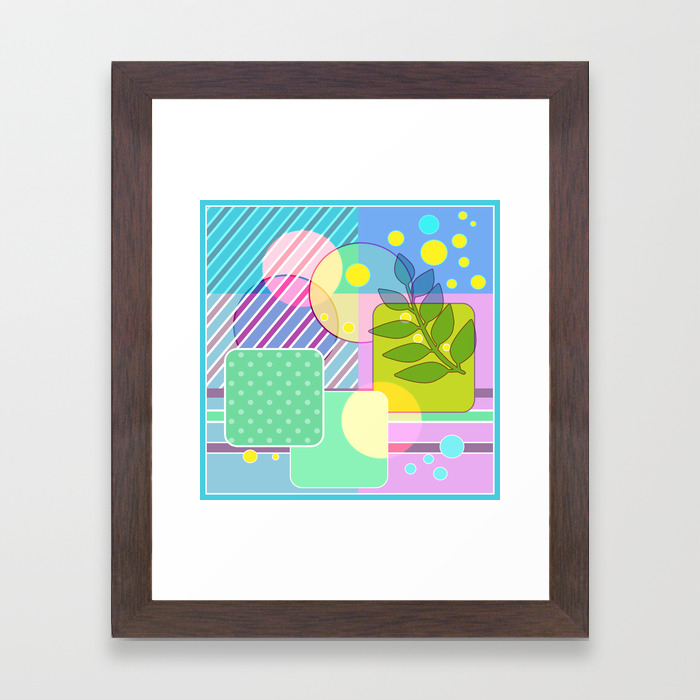 an abstract painting good morning framed art print by fuzzyfox85 society6 an abstract painting good morning framed art print by fuzzyfox85