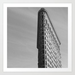 Flat Iron Building - New York Art Print