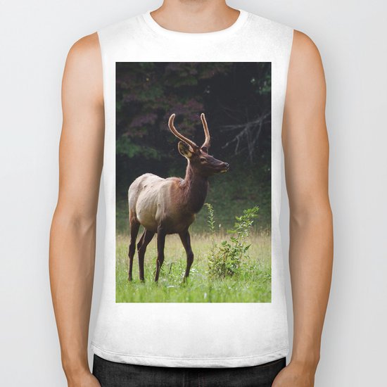 Deer Forest Biker Tank