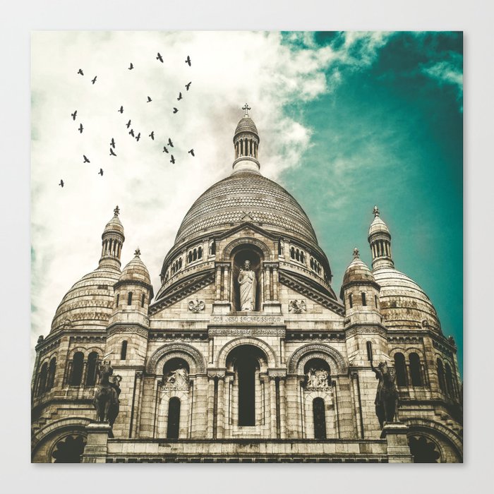 Sacré-Coeur Basilica Canvas Print