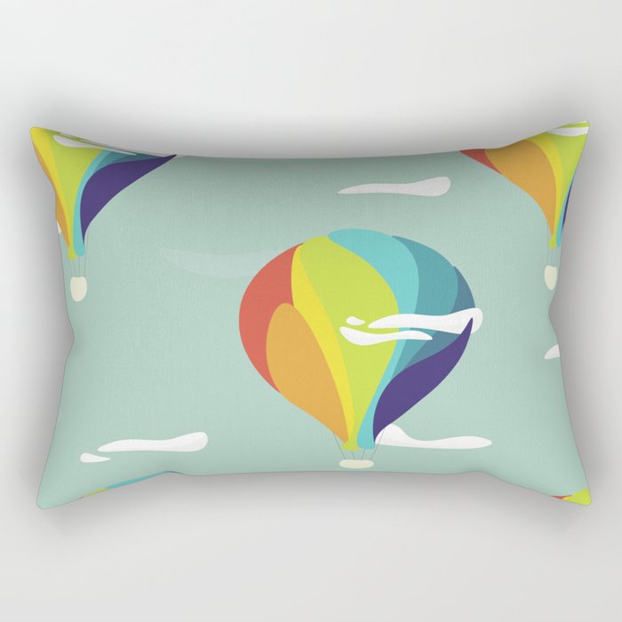 Freedom in the sky Rectangular Pillow