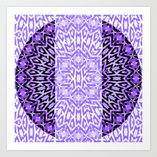 Purple #5 Art Print