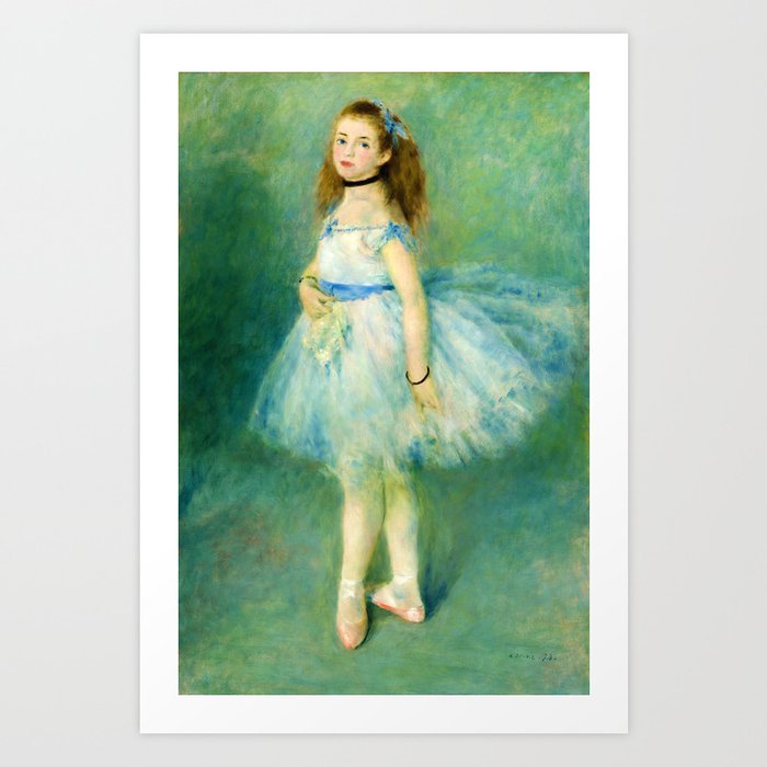 Pierre-Auguste Renoir "The dancer" Art Print