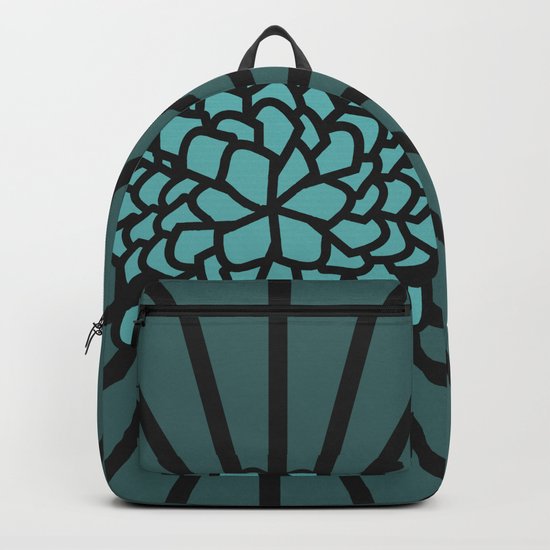 Floral depth Backpack