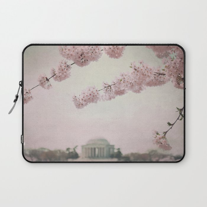 Washington DC Cherry Blossoms Laptop Sleeve