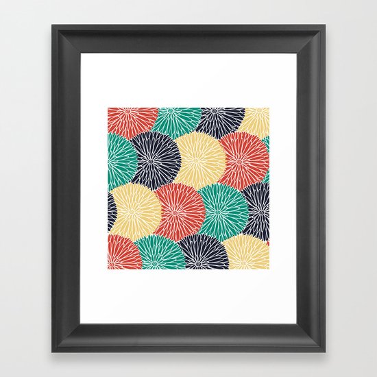 Flower Infusion 2 Framed Art Print