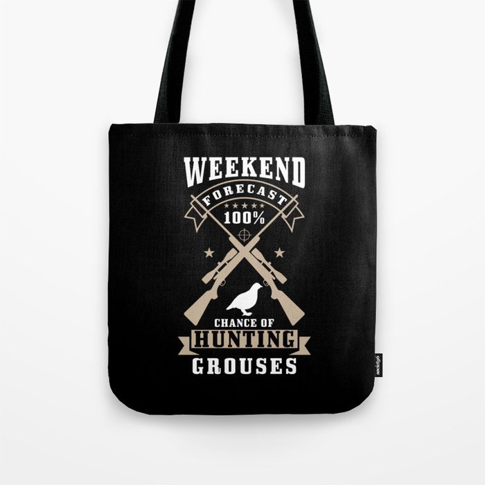 Grouse Hunter Gift Tote Bag