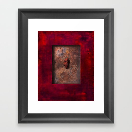 held tight Framed Art Print