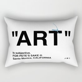 "ART" Rectangular Pillow