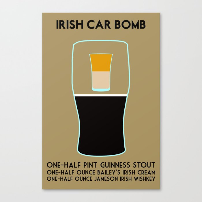 Irish Car Bomb Canvas Print