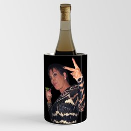 Krisss Jenner peace pose Wine Chiller