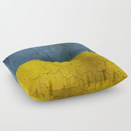 Ukrainian flag Floor Pillow