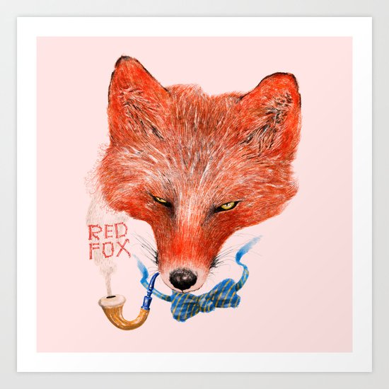 Red Fox Art Print