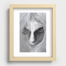 Lost in Thoughts Crystal Distortion Poster Recessed Framed Print