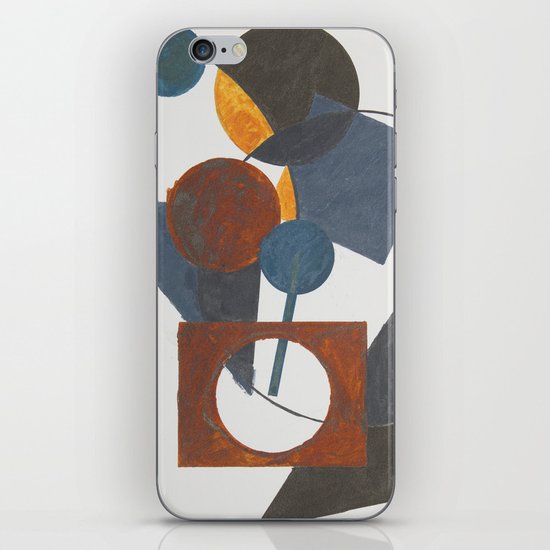 Constructivistic painting iPhone Skin