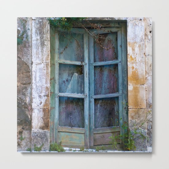 Abandoned Sicilian House in Noto Metal Print