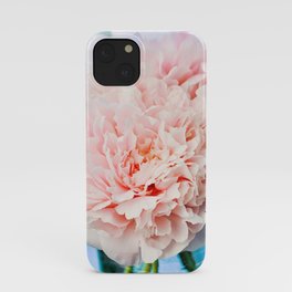 Peony Flower Photography, Pink Peony Floral Art Print Nursery Decor A Happy Life  - Peonies 1 iPhone Case