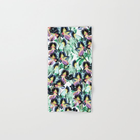 Floral Flutter #society6 #decor #buyart Hand & Bath Towel