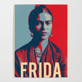 Frida Kahlo Hope Pop Art Poster