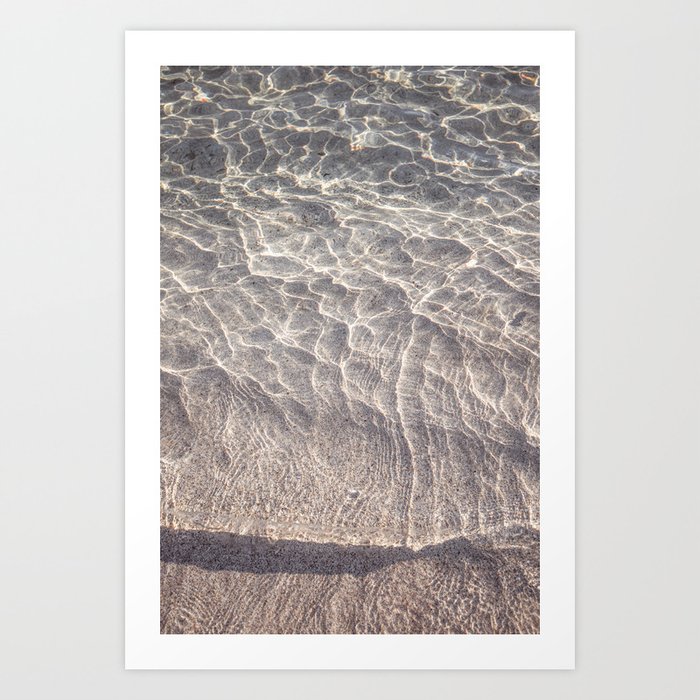 Water Reflections Photography | Clear Water Art Print
