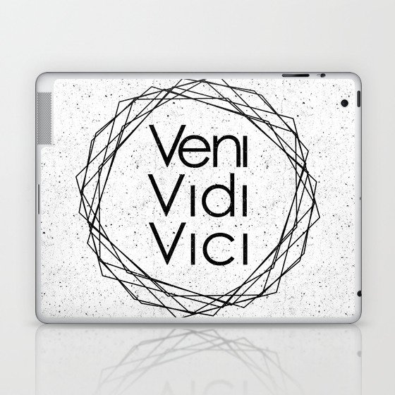 I Came I Saw I Conquered Veni Vidi Vici Laptop Ipad Skin By Blackstrawberry Society6 I Came I Saw I Conquered Veni Vidi Vici Laptop Ipad Skin By Blackstrawberry Society6