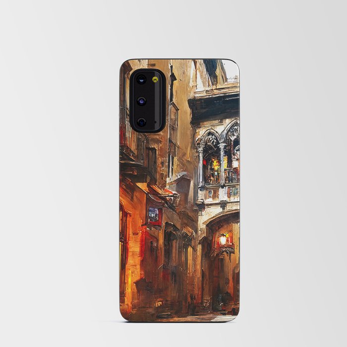 Barcelona, the Gothic Quarter Android Card Case