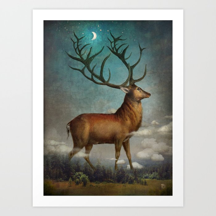 Discover the motif KING OF THE NIGHT by Christian Schloe as a print at TOPPOSTER