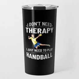 Handball Game Ball Player Rules Court Team Travel Mug