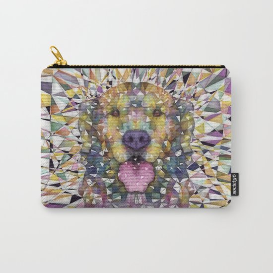 rainbow dog Carry-All Pouch