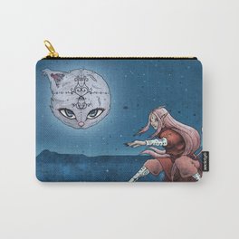Mooncat Warrior Carry-All Pouch