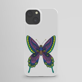 Butterfly Stained Glass iPhone Case