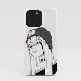 Disapointed sad girl iPhone Case